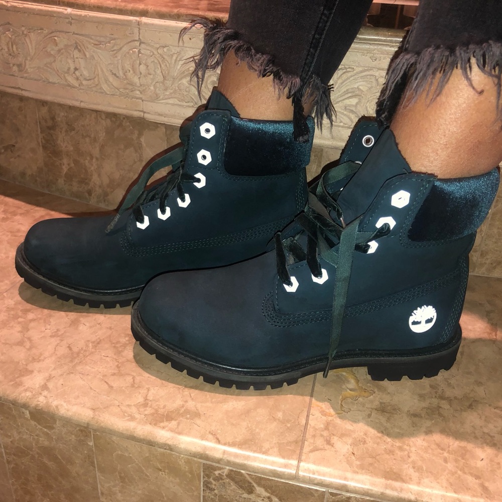 Timberland velvet accent premium waterproof boots